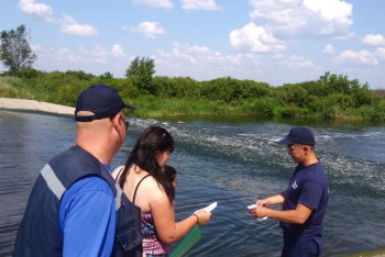 Фотография к новости: Житель Костаная попал в водоворот при купании