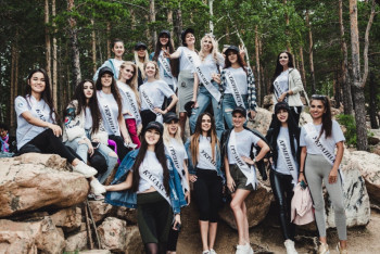 Финалистки "Мисс СНГ- 2018" посетили курорт Бурабай