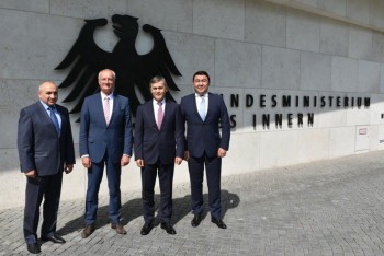 Фотография к новости: Помощник Президента посетил с рабочим визитом Германию