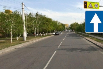 Фотография к новости: Односторонней стала улица Кабанбай батыра в Алматы