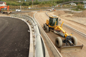 Фотография к новости: Строительство развязки на Сейфуллина-Жансугурова приостановили в Алматы