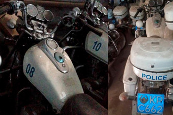 Фотография к новости: Старые полицейские мотоциклы выставлены на продажу 