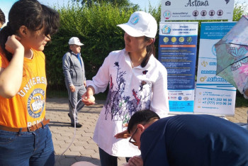 Фотография к новости: Марафон здоровых привычек стартовал в Астане 