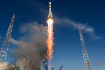 Ракета-носитель "Союз" запущена с космодрома "Байконур"