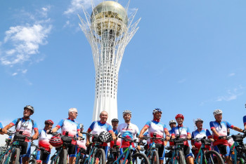 Участники международного веломарафона рассказали о своих впечатлениях об Астане