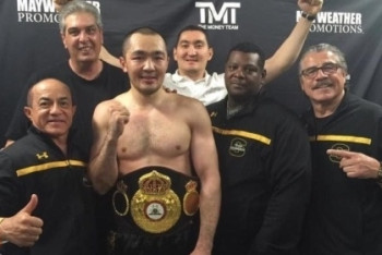 Фотография к новости: Шуменов досрочно вернул себе титул чемпиона мира WBA