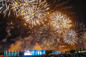 Фотография к новости: В режиме non-stop: как астанчане отметили юбилей столицы 