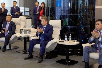 Фотография к новости: Новое диспетчерское управление "КазТрансОйла" открыли в Астане