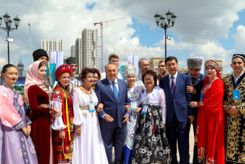 Фотография к новости: Я хочу, чтобы всем здесь было хорошо - Назарбаев об Астане