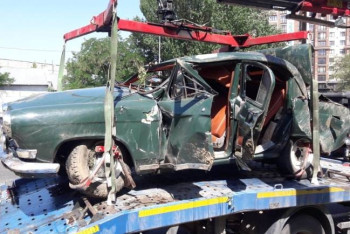 Пассажирка "Волги" пострадала в ДТП в Алматы