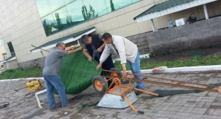 Пятиметровую домбру установят в парке Экибастуза