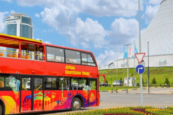 Фотография к новости: Бесплатно будут работать экскурсионные автобусы в Астане 