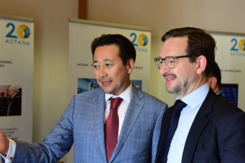 Фотография к новости: Фотовыставка об Астане открылась в Вене