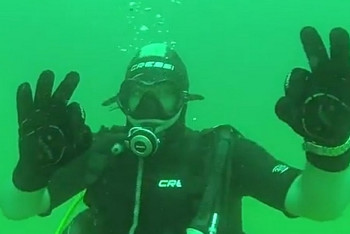 Фотография к новости: Дайверы из Актау сняли на видео подводный мир Каспия