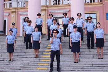 Фотография к новости: Музыкальный клип сняли о работе полицейских ВКО 