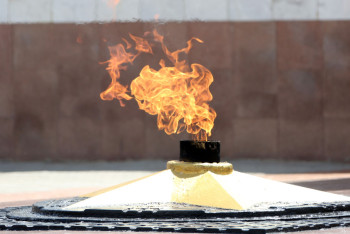 Фотография к новости: Останки погибшего в ВОВ атырауского солдата привезли на родину 