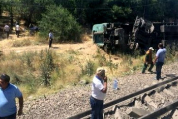 Фотография к новости: Около 300 человек устраняют последствия железнодорожной катастрофы близ Шу