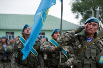 Фотография к новости: Как будут содержать казахстанских миротворцев, рассказали в Минобороны