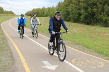 Фотография к новости: В честь юбилея Астаны построят 56 км велодорожек