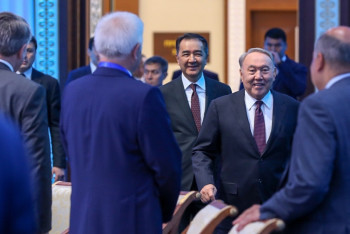 Фотография к новости: В трудные годы мы следовали вашим советам – Назарбаев иностранным инвесторам