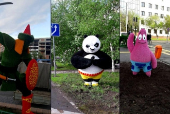 Спанч Боб, cмешарики и батыры: как преображается Астана к своему 20-летию