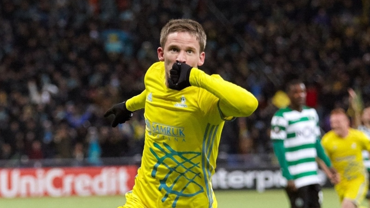 Футболисты "Астаны" поддержали акцию "Challenge Другой ты"  