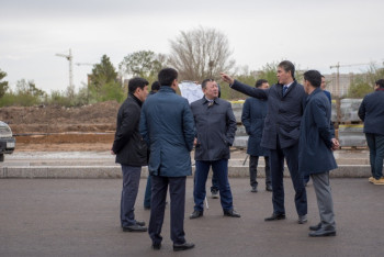 Фотография к новости: За срыв графика строительства дорог акимат Астаны будет судиться с подрядчиками 