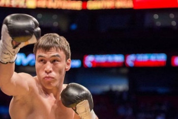 Фотография к новости: Казахстанец Батыр Джукембаев одержал очередную победу и завоевал пояс WBC