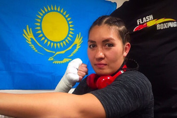 Фотография к новости: Стало известно, с кем сразится Аида Сатыбалдинова в следующем бою