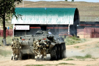 Фотография к новости: Антитеррористические учения стран ОДКБ завершились в Казахстане