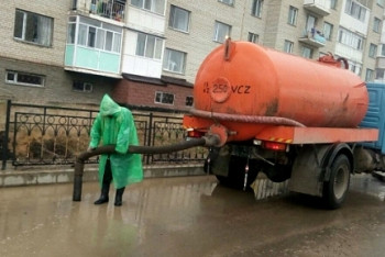 Фотография к новости: Работы по ликвидации последствий урагана на контроле - Исекешев