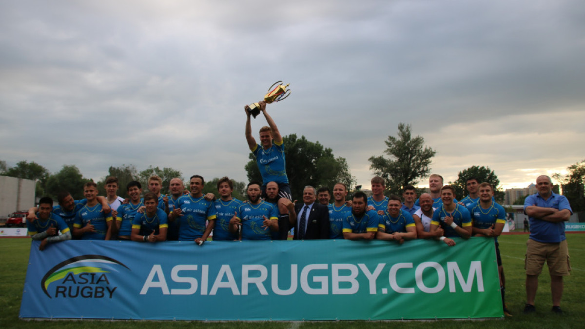 Казахстанские регбисты завоевали золото чемпионата Азии 
