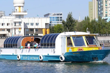 Фотография к новости: Утвержден временный маршрут движения судоходного транспорта на реке Есиль 