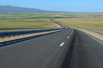 Фотография к новости: Реконструкция автодороги Караганда-Балхаш завершится к 2020 году