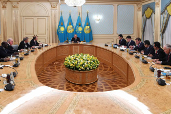 Фотография к новости: Мы хотим сотрудничать со всеми мировыми форумами – Назарбаев об АЭФ