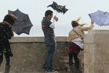Фотография к новости: В Астане объявлено штормовое предупреждение