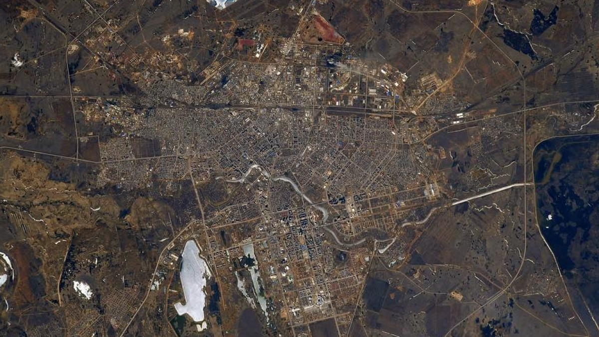 Уникальное фото Астаны опубликовал российский космонавт   