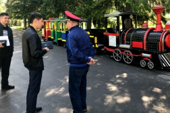 Фотография к новости: Налоговики проверяют предпринимателей в парках Алматы