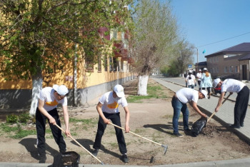 Фотография к новости: "Нур Отан" благоустроит улицы, названные в честь ветеранов войны 