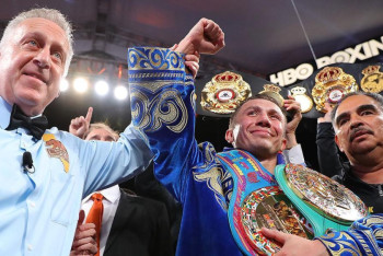 Фотография к новости: Головкин победил Мартиросяна