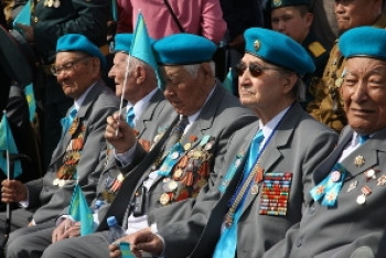 Фотография к новости: На параде в Москве не будет ветеранов ВОВ из Казахстана