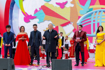 Фотография к новости: Давайте беречь единство и наше счастье – Нурсултан Назарбаев