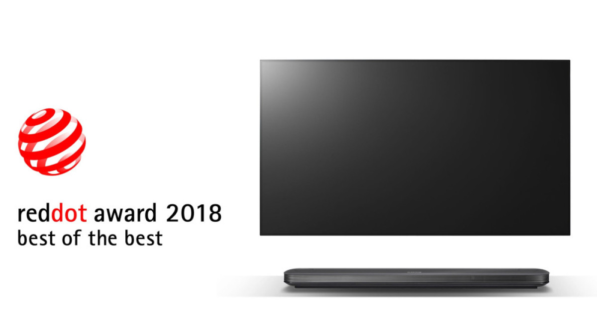 LG завоевала 21 награду Red Dot Awards 2018