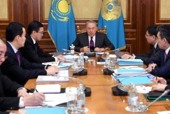 Фотография к новости: Программу помощи проблемным банкам завершат в этом году - Назарбаев 