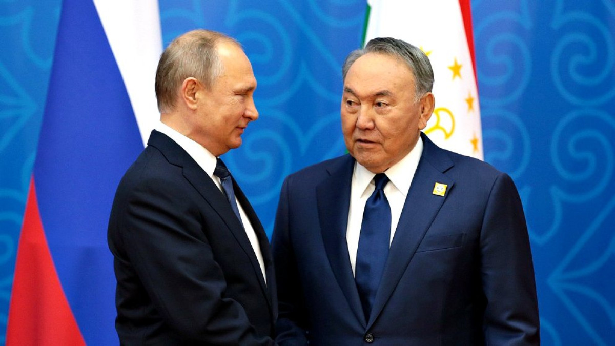 Ситуацию в Сирии обсудили Назарбаев и Путин 
