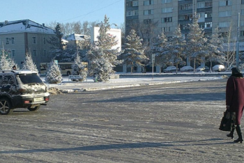 Зима вернулась в Костанай в середине апреля