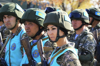 Фотография к новости: Около 120 казахстанских миротворцев хотят направить в Ливан 