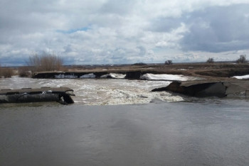 Прорыв дамбы в ЗКО: подрядчика привлекут к ответственности