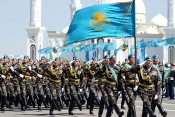 Фотография к новости: Военная специальность в Казахстане стала более востребована