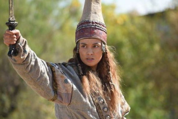 Фотография к новости: Видео со съемочной площади фильма "Томирис" появилось в сети 